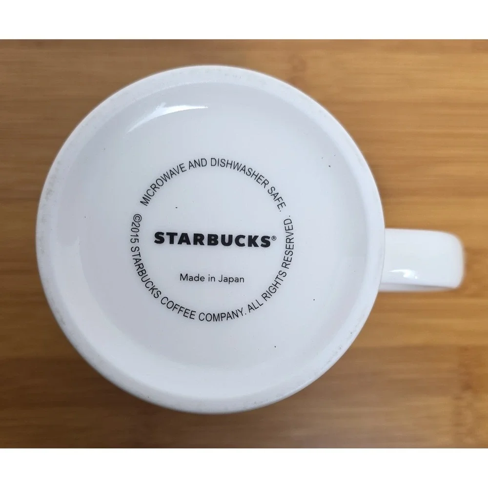 Rare‎ Starbucks Collector Tokyo Limited Edition Coffee Mug 12 oz 2015